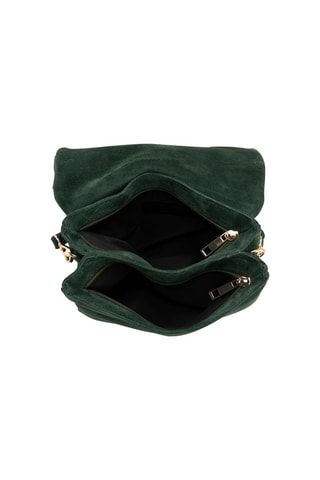Bandolera de piel Empoli - Verde