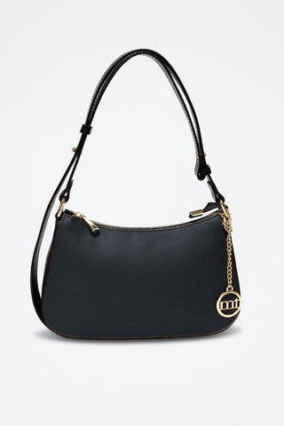 Borsa a mano in pelle Zubiani - Nero