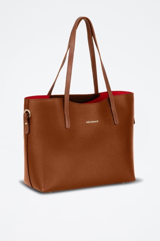 Bolso de piel Lussino - Marrón