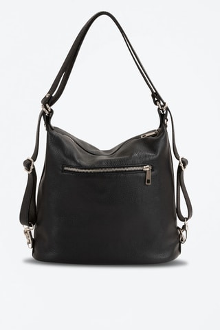 Bolso de piel Giulianova - Negro