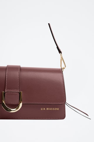 Bolso de piel - Burdeos