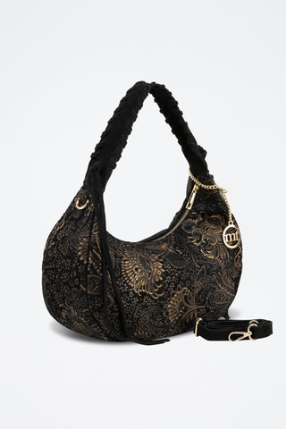 Bolso shopper de nobuk Biancospini - Negro