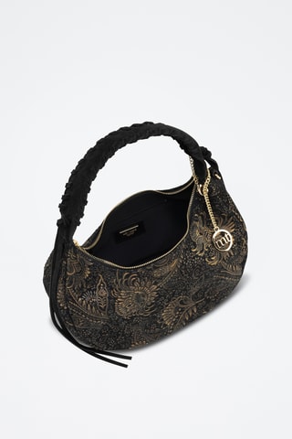 Bolso shopper de nobuk Biancospini - Negro