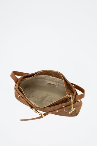 Bolso de piel Caronti - Marrón