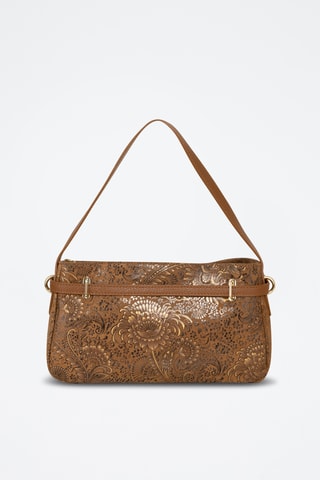 Bolso de piel Caronti - Marrón