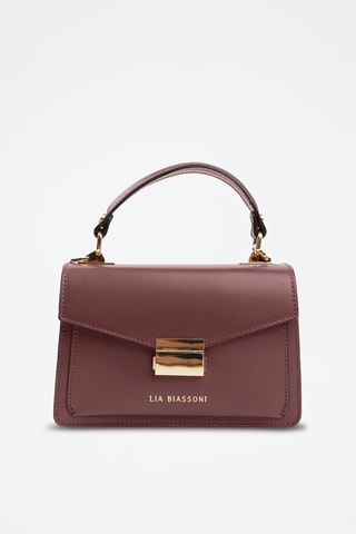 Borsa a mano in pelle - Bordeaux