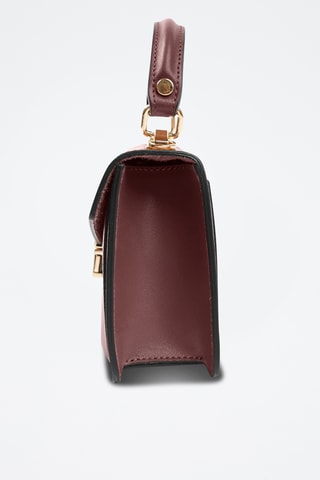 Borsa a mano in pelle - Bordeaux