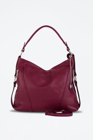 Bolso de piel Castello - Burdeos