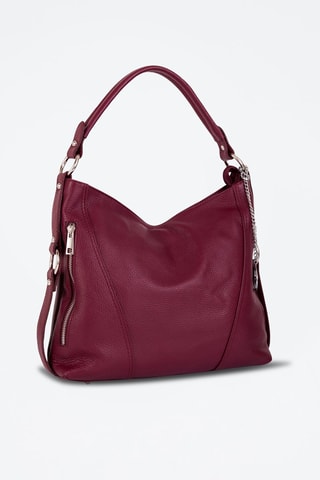 Bolso de piel Castello - Burdeos