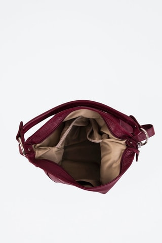 Bolso de piel Castello - Burdeos