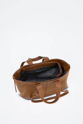 Borsa a spalla in pelle Mandron - Marrone