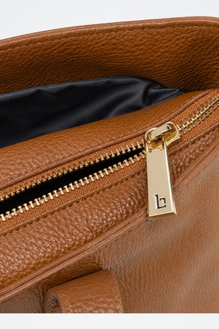 Borsa a spalla in pelle Mandron - Marrone