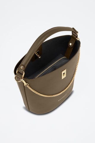 Borsa a mano in pelle Boffalora - Taupe