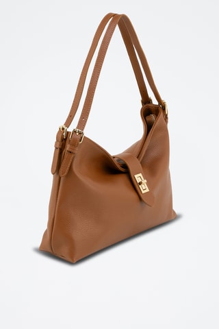 Bolso de piel Archilleo - Marrón