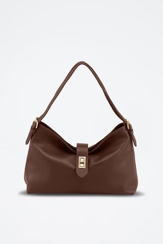 Bolso de piel Archilleo - Marrón