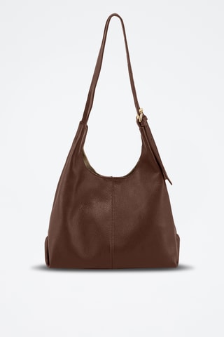 Bolso de piel Nomenon - Marrón