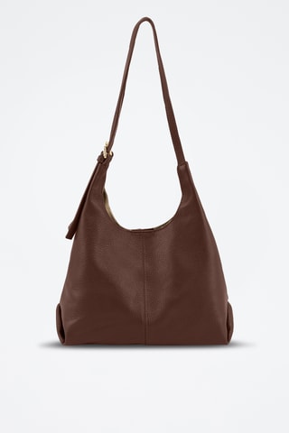 Bolso de piel Nomenon - Marrón