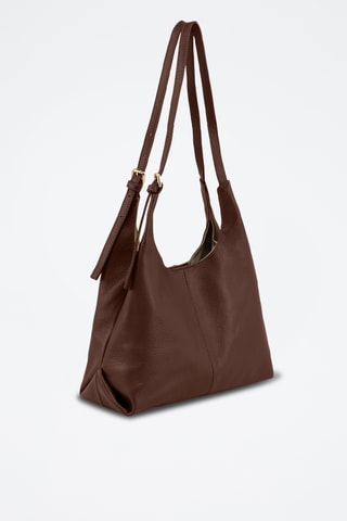 Bolso de piel Nomenon - Marrón