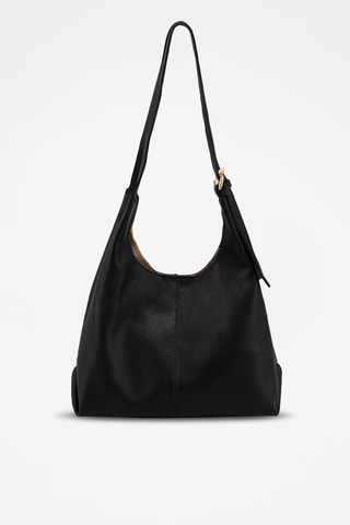 Bolso de piel Nomenon - Negro