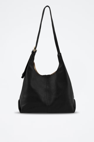 Bolso de piel Nomenon - Negro