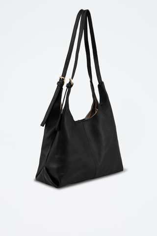 Bolso de piel Nomenon - Negro