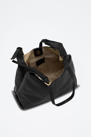 Bolso de piel Nomenon - Negro