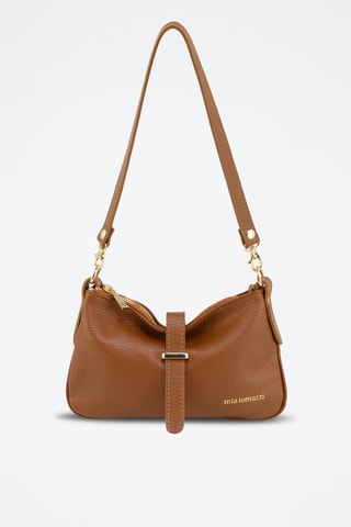 Bolso de piel Verziere - Marrón