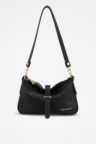 Bolso de piel Verziere - Negro