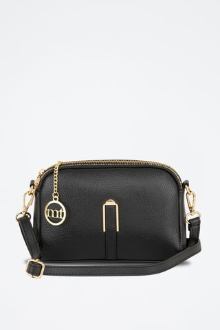 Bolso de piel Vismara - Negro