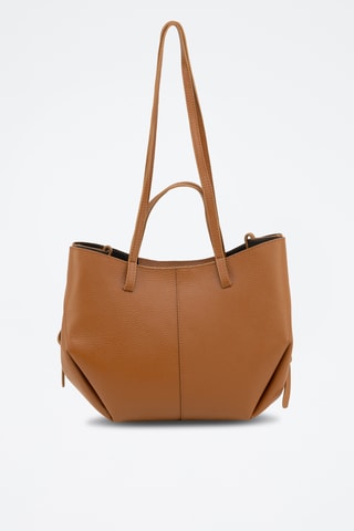 Bolso de piel Zambrini - Marrón