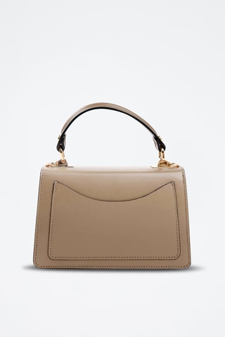 Borsa a mano in pelle Trasubbie - Marrone