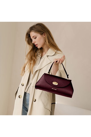 Borsa a mano in pelle Bardelli - Bordeaux