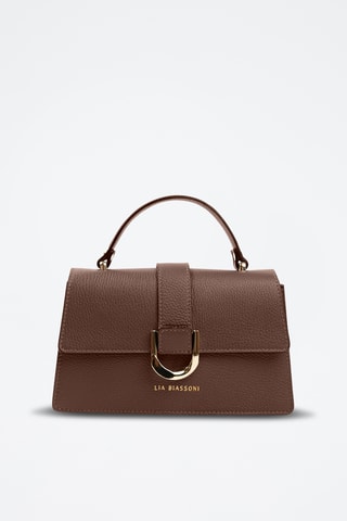 Borsa a mano in pelle Archiano - Marrone