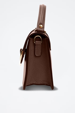 Borsa a mano in pelle Archiano - Marrone