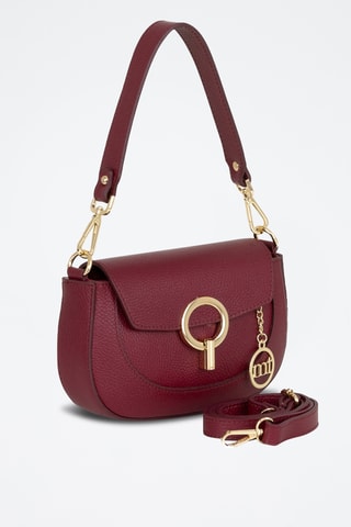 Borsa a mano in pelle Ceresio - Bordeaux