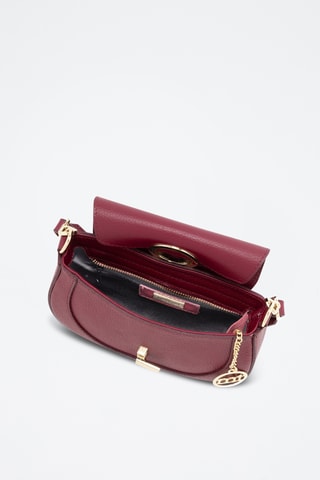 Borsa a mano in pelle Ceresio - Bordeaux
