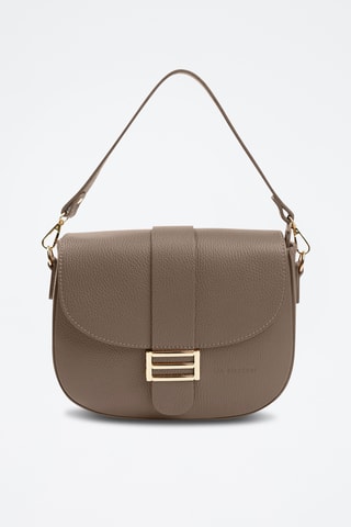 Borsa a mano in pelle Sangro - Taupe