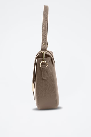 Borsa a mano in pelle Sangro - Taupe