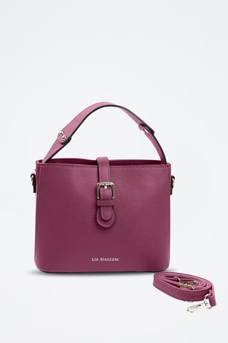 Borsa a mano in pelle - Bordeaux