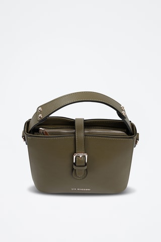 Borsa a mano in pelle - Verde