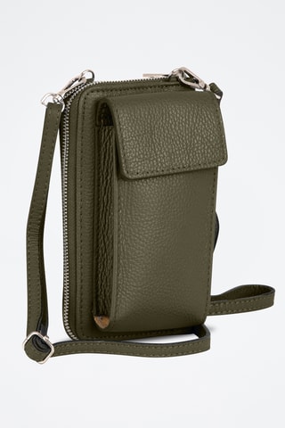 Bolso de mano de piel Cerca - Verde
