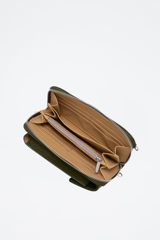 Bolso de mano de piel Cerca - Verde