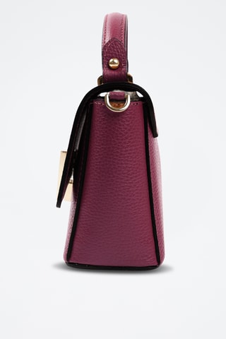 Borsa a mano in pelle Fegana - Bordeaux