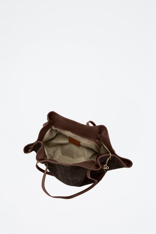 Bolso de piel Formone - Marrón