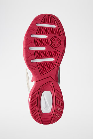 Nike M2K Tekno en cuir - Ecru et rouge