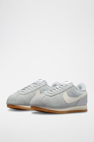 Nike Cortez en nubuck - Gris clair