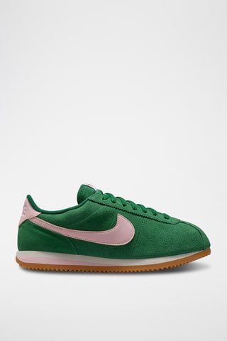 Nike Cortez en nubuck - Vert clair