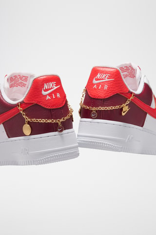 Nike Air Force 1 '07 en cuir - Blanc