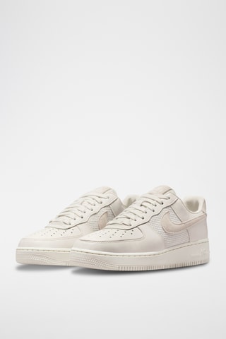 Nike Air Force 1 '07 en cuir - Blanc