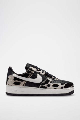 Nike Air Force 1 '07 en cuir - Noir